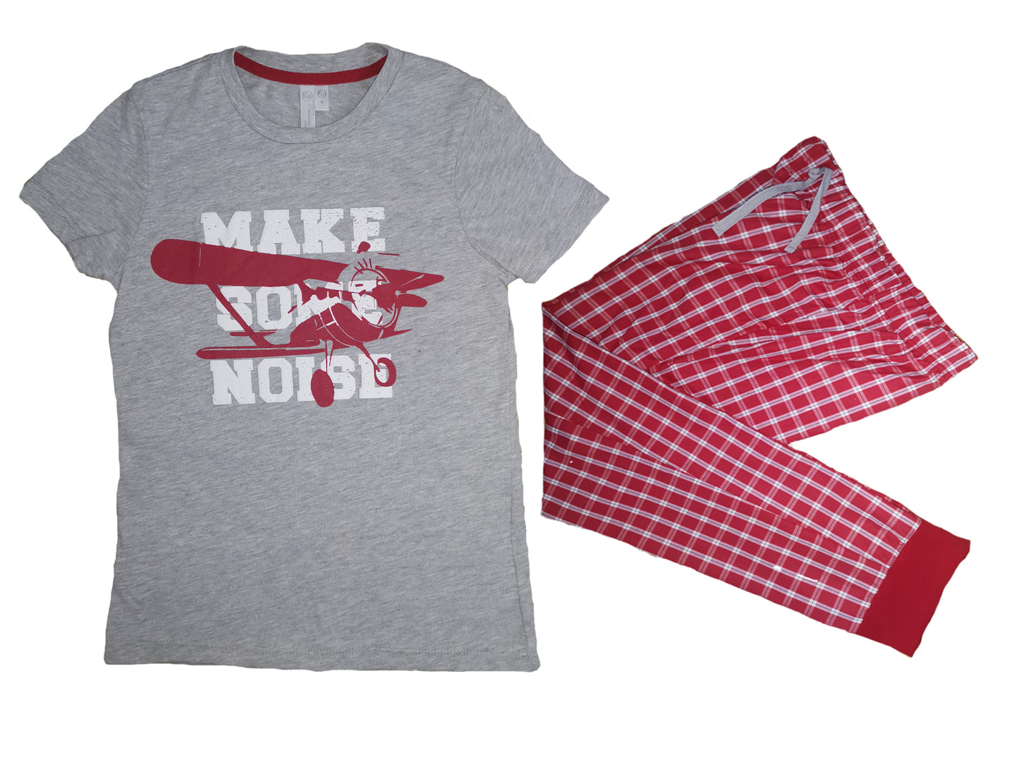 Pijama niño con pantalón estampado avión