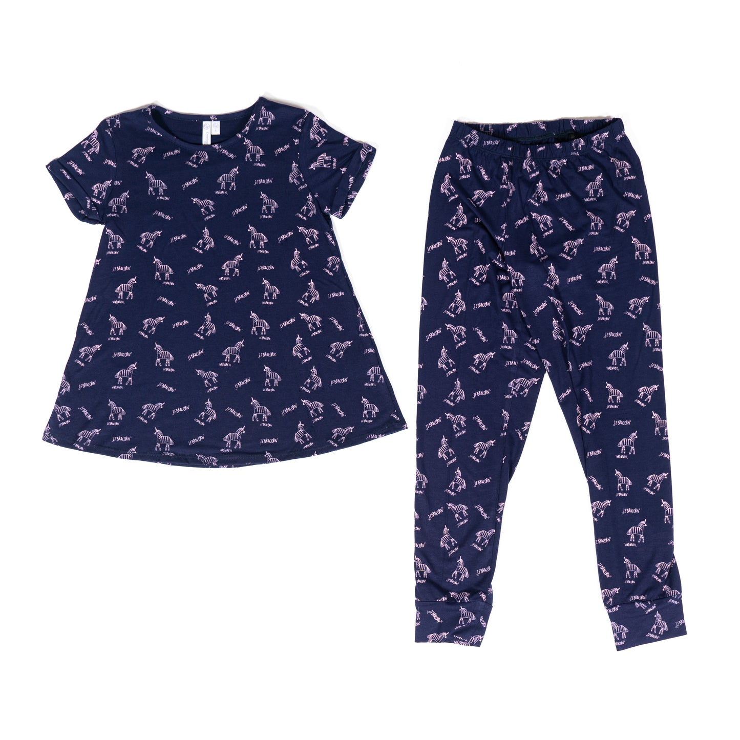1937028 Pijama niña estampada unicornio