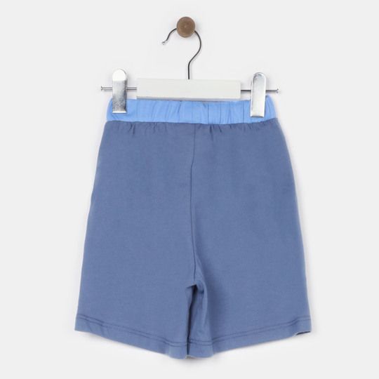 Pijama short niño estampado ballenas