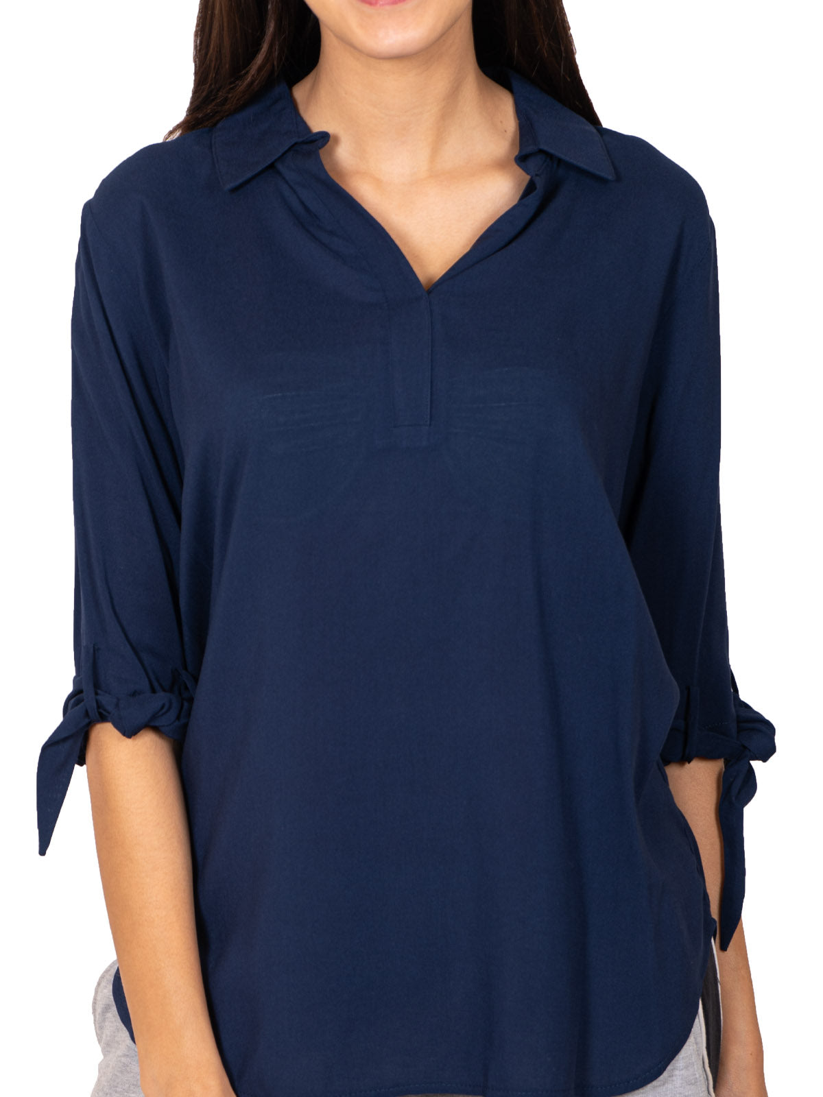 900463 Blusa manga 3/4 marino 1 pieza