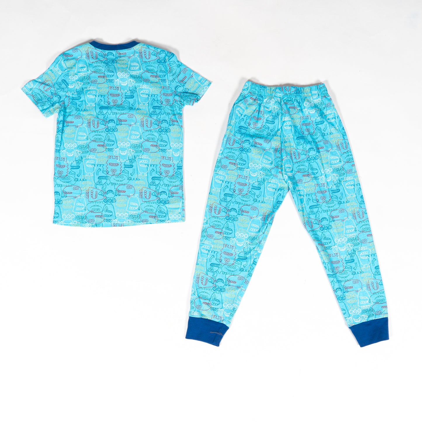PNBP17-524DC Pijama niño estampado mostros.