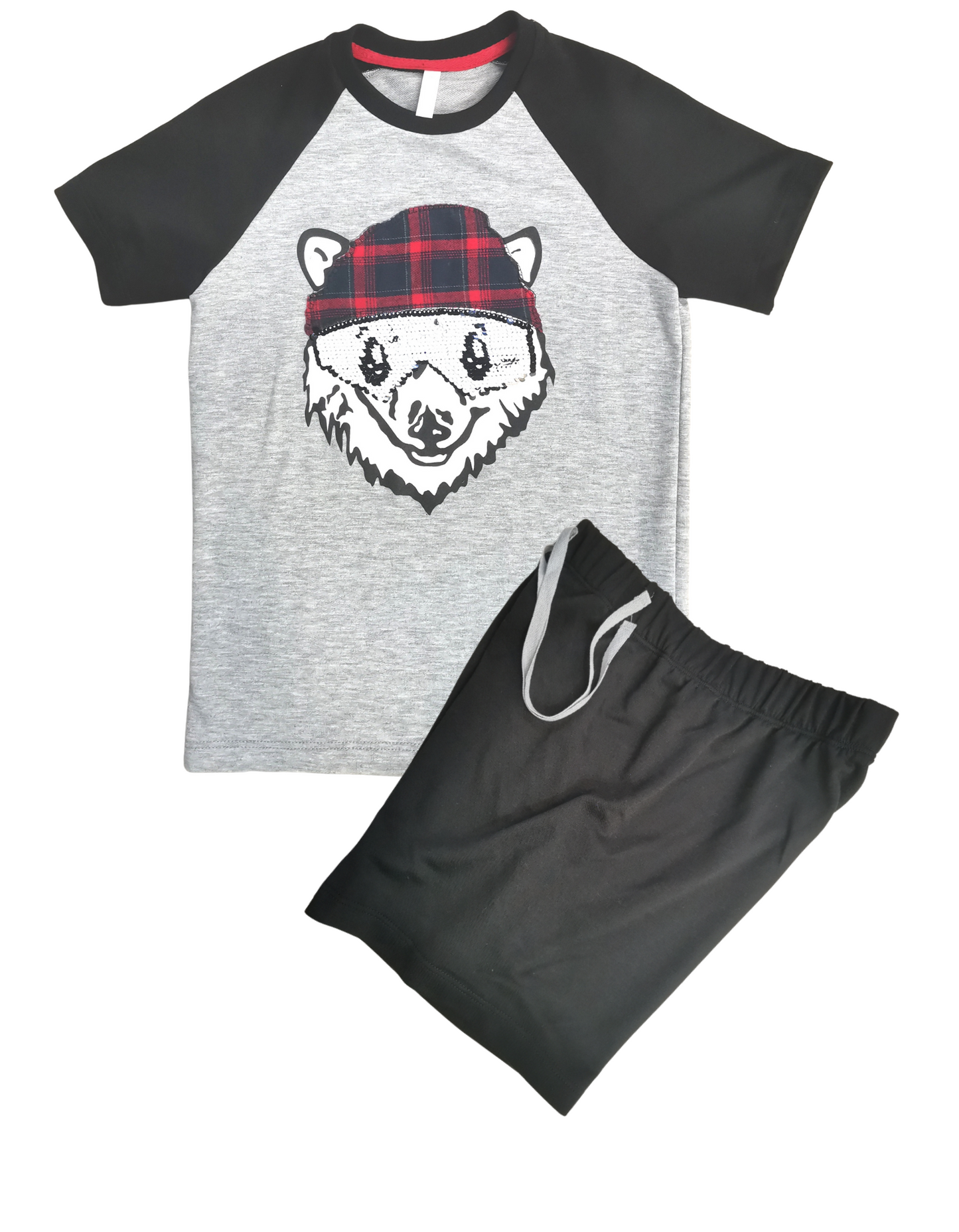 tibp2210-041s pijama niño estampado short