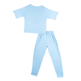 Creaciones parisinas, pijama niña manga corta, cuello redondo