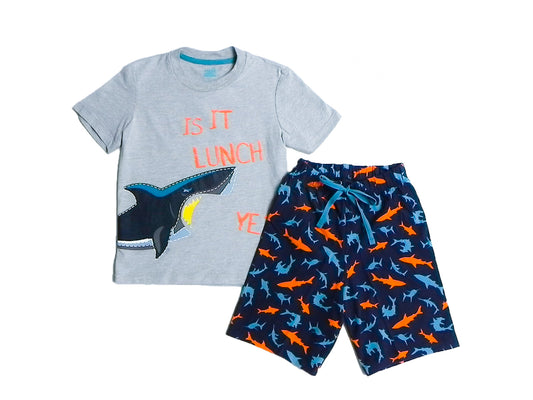 PNBP18-729JL Pijama niño tiburón