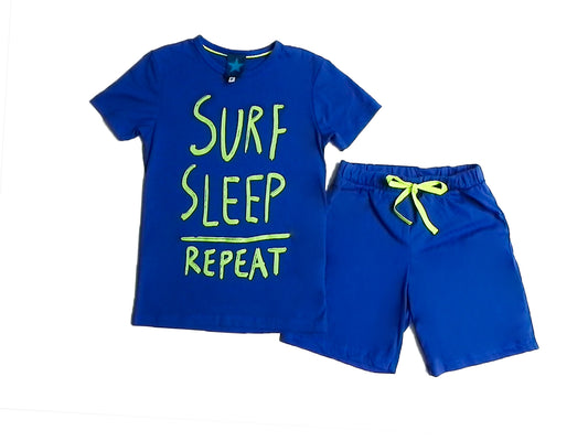 TIBPJ18-05AG Pijama short niño sleep