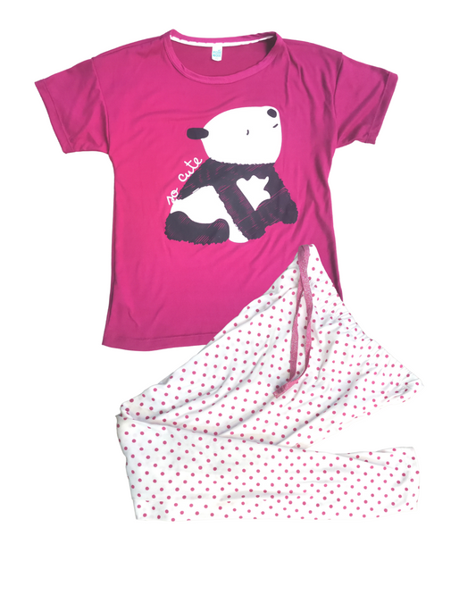 PNGP2210-116 pijama niña estampada pantalon