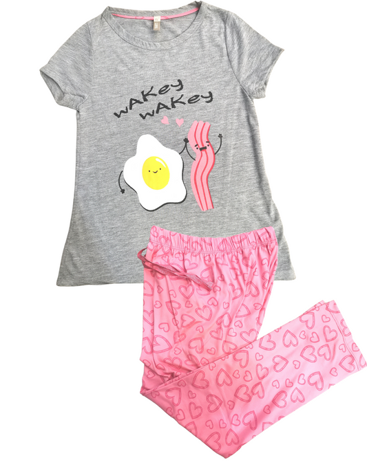 TIGP2208-033 Pijama niña estampada