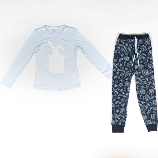 TIGPJ18-03JL Pijama manga larga estampado conejo